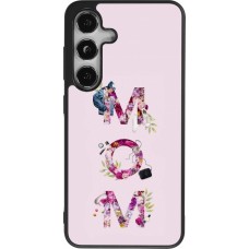 Samsung Galaxy S24 Case Hülle - Silikon schwarz Mom 2024 girly mom