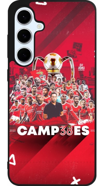 Samsung Galaxy S24 FE Case Hülle - Silikon schwarz Benfica Campeoes 2023