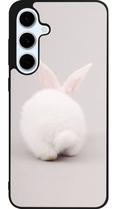 Samsung Galaxy S24 FE Case Hülle - Silikon schwarz Easter 2024 bunny butt