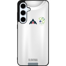 Samsung Galaxy S24 FE Case Hülle - Silikon schwarz Fussballtrikot Slowenien