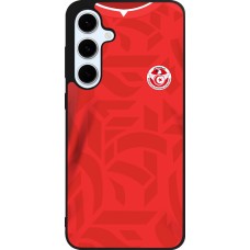 Samsung Galaxy S24 FE Case Hülle - Silikon schwarz Tunesien 2022 personalisierbares Fussballtrikot