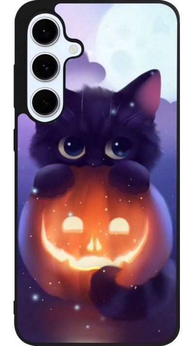 Samsung Galaxy S24 FE Case Hülle - Silikon schwarz Halloween 17 15