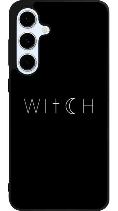 Samsung Galaxy S24 FE Case Hülle - Silikon schwarz Halloween 22 witch word