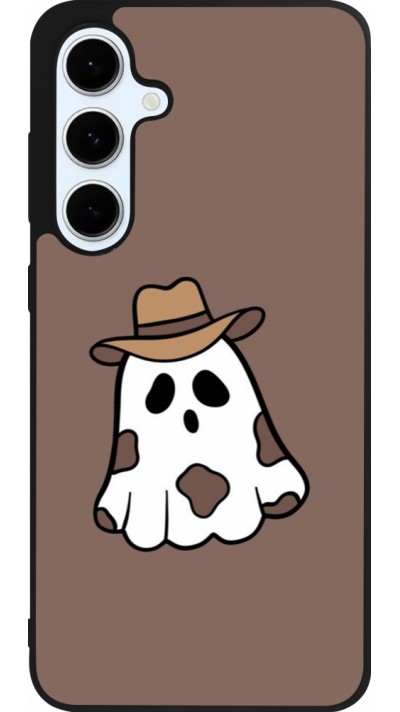 Samsung Galaxy S24 FE Case Hülle - Silikon schwarz Halloween 2024 cowboy ghost