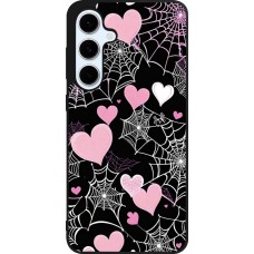 Samsung Galaxy S24 FE Case Hülle - Silikon schwarz Halloween 2024 girly