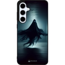 Samsung Galaxy S24 FE Case Hülle - Silikon schwarz Halloween 2024 Spektraler Schatten