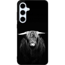 Samsung Galaxy S24 FE Case Hülle - Silikon schwarz Highland calf black