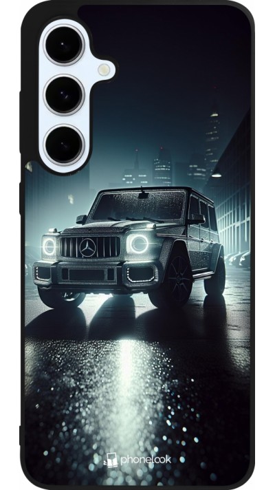 Samsung Galaxy S24 FE Case Hülle - Silikon schwarz Mercedes G AMG Nacht