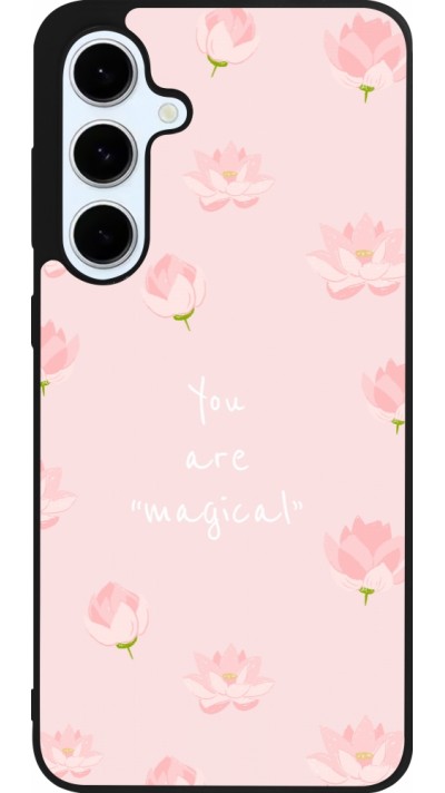 Samsung Galaxy S24 FE Case Hülle - Silikon schwarz Mom 2023 your are magical