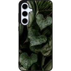 Samsung Galaxy S24 FE Case Hülle - Silikon schwarz Spring 23 fresh plants