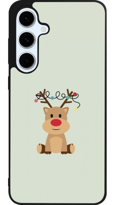 Samsung Galaxy S24 FE Case Hülle - Silikon schwarz Christmas 22 baby reindeer