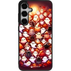 Samsung Galaxy S24+ Case Hülle - Silikon schwarz Gespenster Herbst niedlich