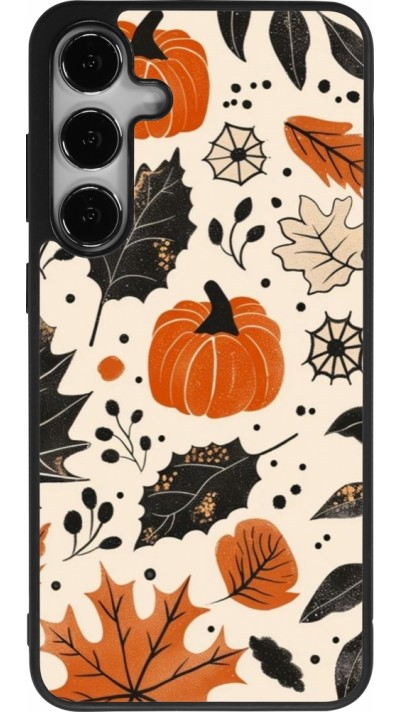 Samsung Galaxy S24+ Case Hülle - Silikon schwarz Autumn 2024 nature