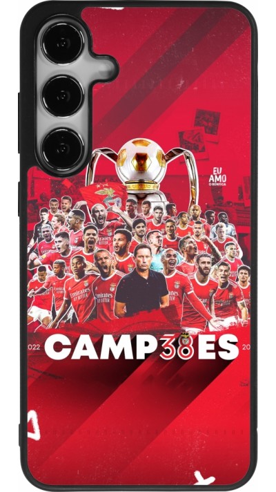 Samsung Galaxy S24+ Case Hülle - Silikon schwarz Benfica Campeoes 2023