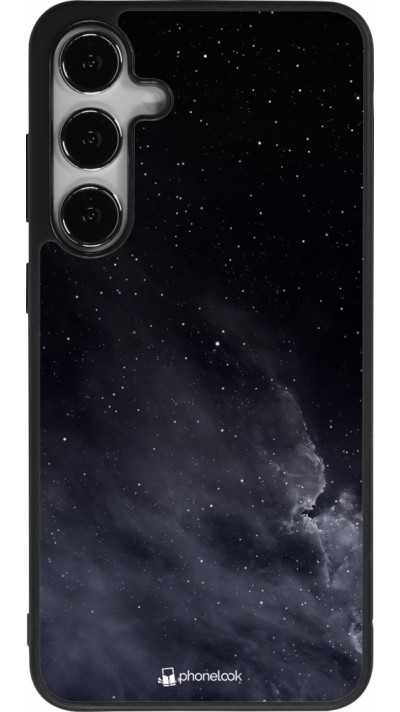 Samsung Galaxy S24+ Case Hülle - Silikon schwarz Black Sky Clouds