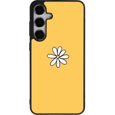 Samsung Galaxy S24+ Case Hülle - Silikon schwarz Easter 2023 daisy