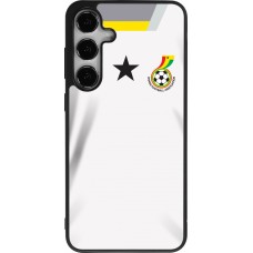 Samsung Galaxy S24+ Case Hülle - Silikon schwarz Ghana 2022 personalisierbares Fussballtrikot