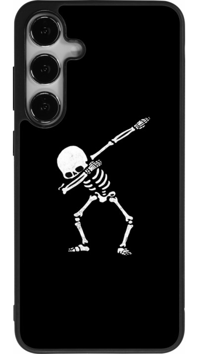 Samsung Galaxy S24+ Case Hülle - Silikon schwarz Halloween 19 09