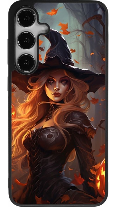 Samsung Galaxy S24+ Case Hülle - Silikon schwarz Halloween 2024 sexy witch