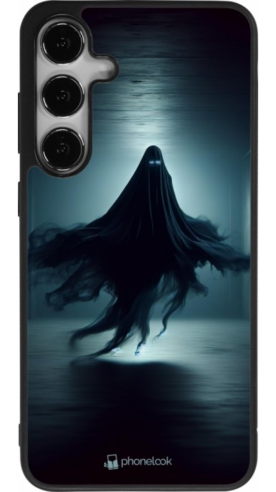 Samsung Galaxy S24+ Case Hülle - Silikon schwarz Halloween 2024 Spektraler Schatten