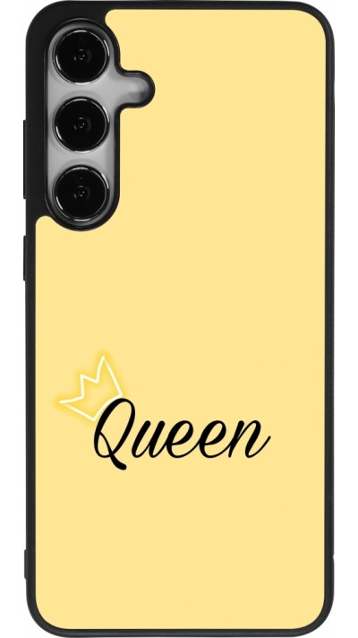 Samsung Galaxy S24+ Case Hülle - Silikon schwarz Mom 2024 Queen