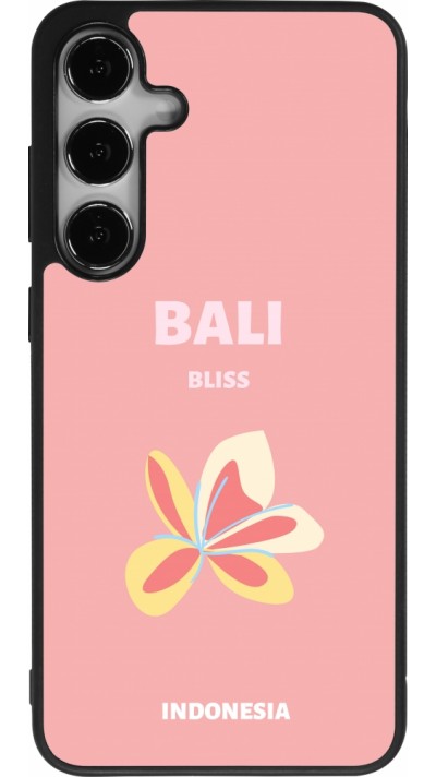 Samsung Galaxy S24+ Case Hülle - Silikon schwarz Pop Summer Destination Bali