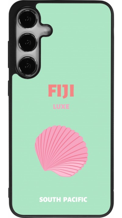 Samsung Galaxy S24+ Case Hülle - Silikon schwarz Pop Summer Destination Fiji