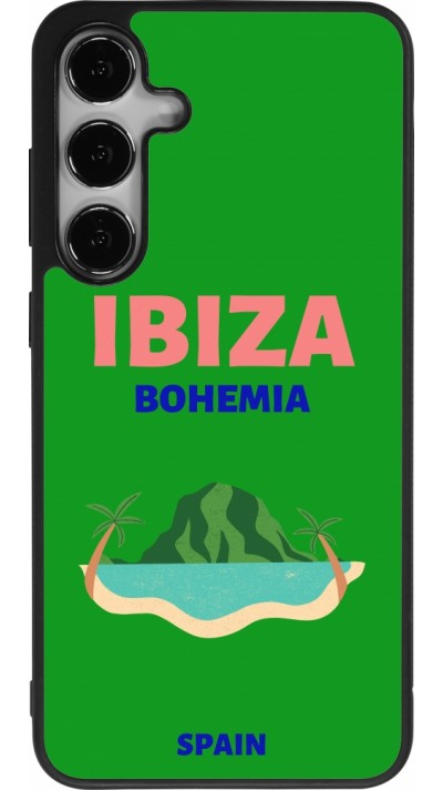 Samsung Galaxy S24+ Case Hülle - Silikon schwarz Pop Summer Destination Ibiza