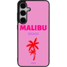 Samsung Galaxy S24+ Case Hülle - Silikon schwarz Pop Summer Destination Malibu