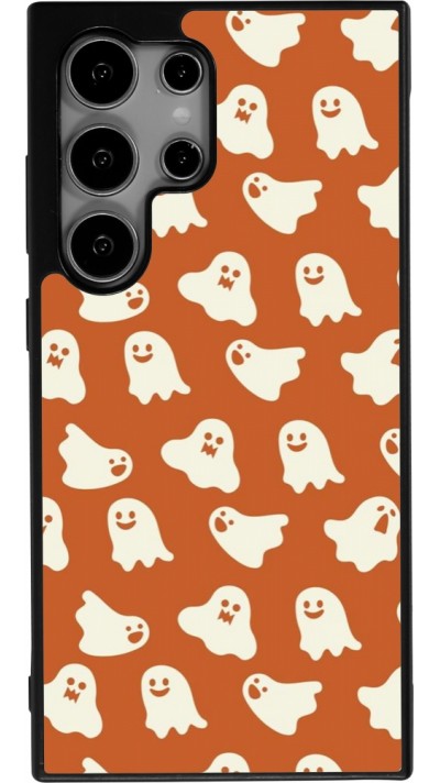 Samsung Galaxy S24 Ultra Case Hülle - Silikon schwarz Autumn 2024 mini ghosts