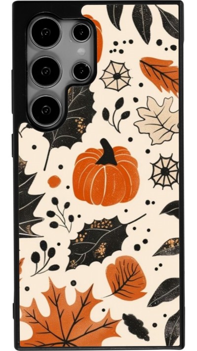 Samsung Galaxy S24 Ultra Case Hülle - Silikon schwarz Autumn 2024 nature