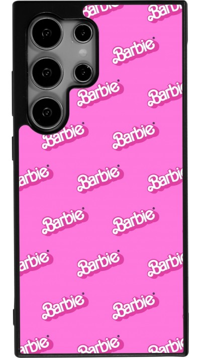 Samsung Galaxy S24 Ultra Case Hülle - Silikon schwarz Barbie Pattern