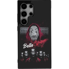 Samsung Galaxy S24 Ultra Case Hülle - Silikon schwarz Bella Ciao