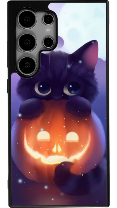 Samsung Galaxy S24 Ultra Case Hülle - Silikon schwarz Halloween 17 15