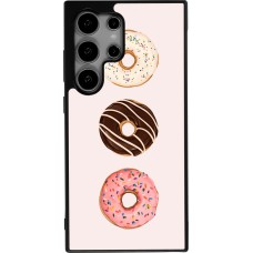 Samsung Galaxy S24 Ultra Case Hülle - Silikon schwarz Spring 23 donuts