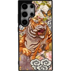 Samsung Galaxy S24 Ultra Case Hülle - Silikon schwarz Spring 23 japanese tiger