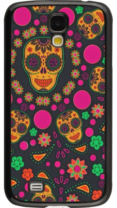 Coque Samsung Galaxy S4 - Halloween 22 colorful mexican skulls