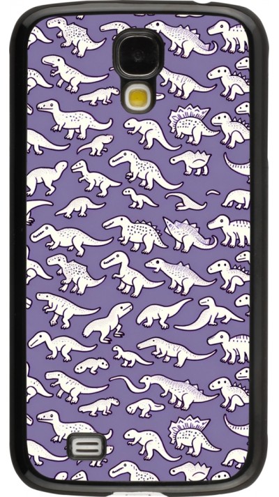 Coque Samsung Galaxy S4 - Mini dino pattern violet