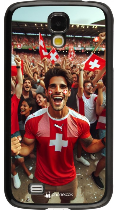 Coque Samsung Galaxy S4 - Supporter Suisse Euro 2024