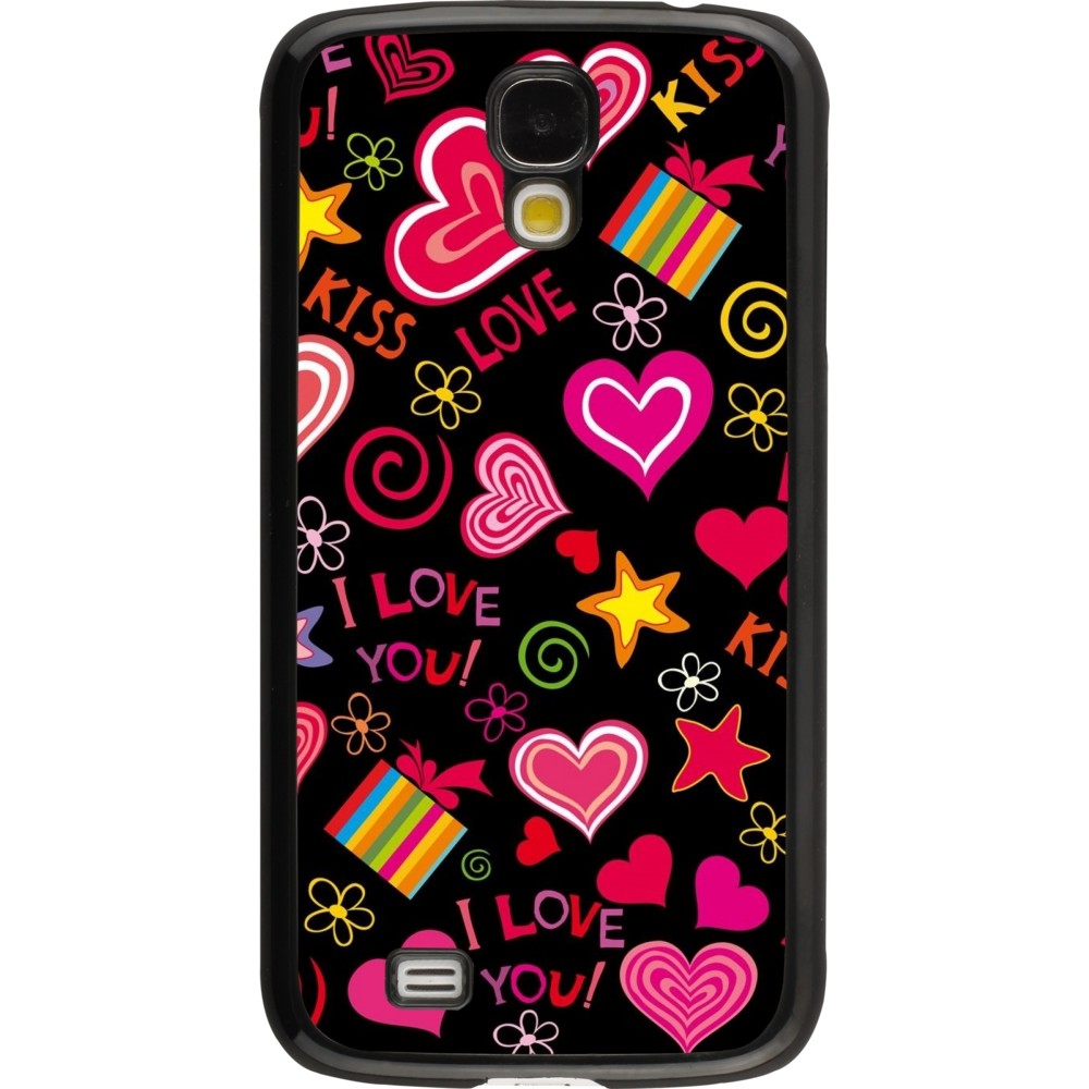 Coque Samsung Galaxy S4 - Valentine 2023 love symbols