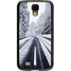 Coque Samsung Galaxy S4 - Winter 22 Snowy Road