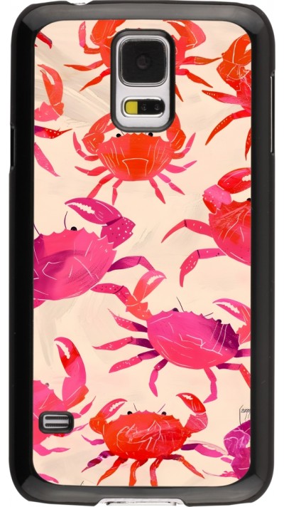Coque Samsung Galaxy S5 - Crabs Paint