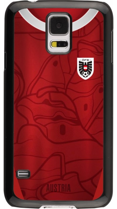 Coque Samsung Galaxy S5 - Maillot de football Autriche personnalisable