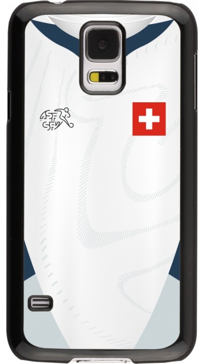Coque Samsung Galaxy S5 - Maillot de football Suisse Extérieur personnalisable