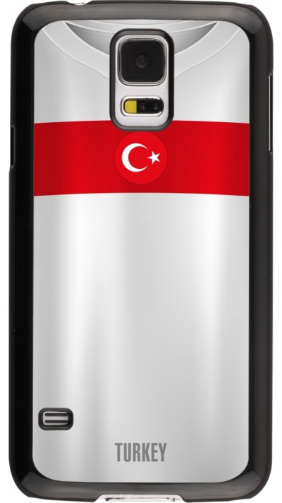 Coque Samsung Galaxy S5 - Maillot de football Turquie personnalisable