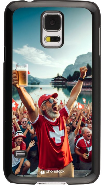 Coque Samsung Galaxy S5 - Victoire suisse fan zone Euro 2024
