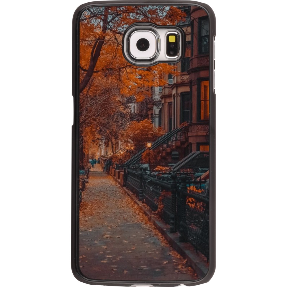 Samsung Galaxy S6 Case Hülle - Autumn 2024 city