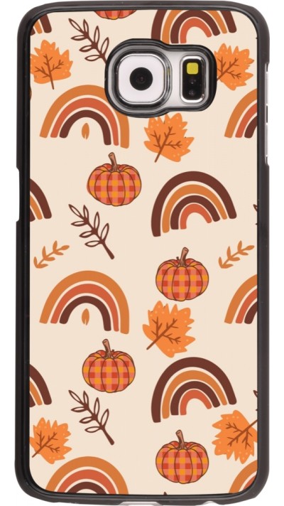 Samsung Galaxy S6 Case Hülle - Autumn 2024 rainbow