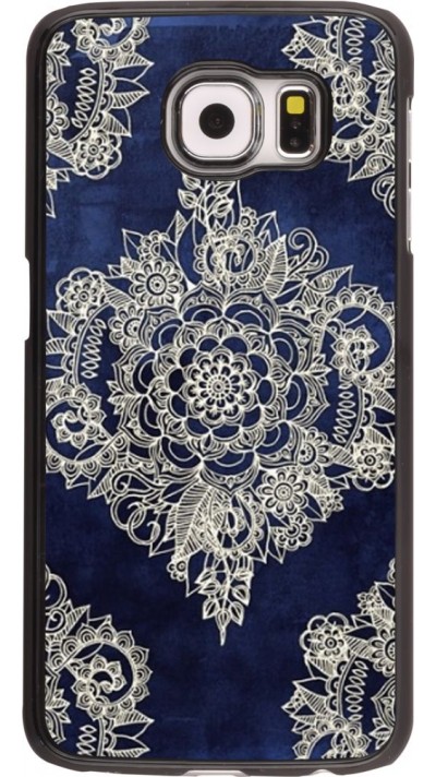 Hülle Samsung Galaxy S6 - Cream Flower Moroccan