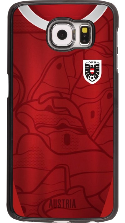 Samsung Galaxy S6 Case Hülle - Austria personalisierbares Fussballtrikot